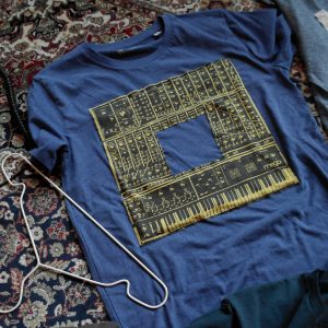 Outtakes - O-Shirt "Blue Moog" (Detail)